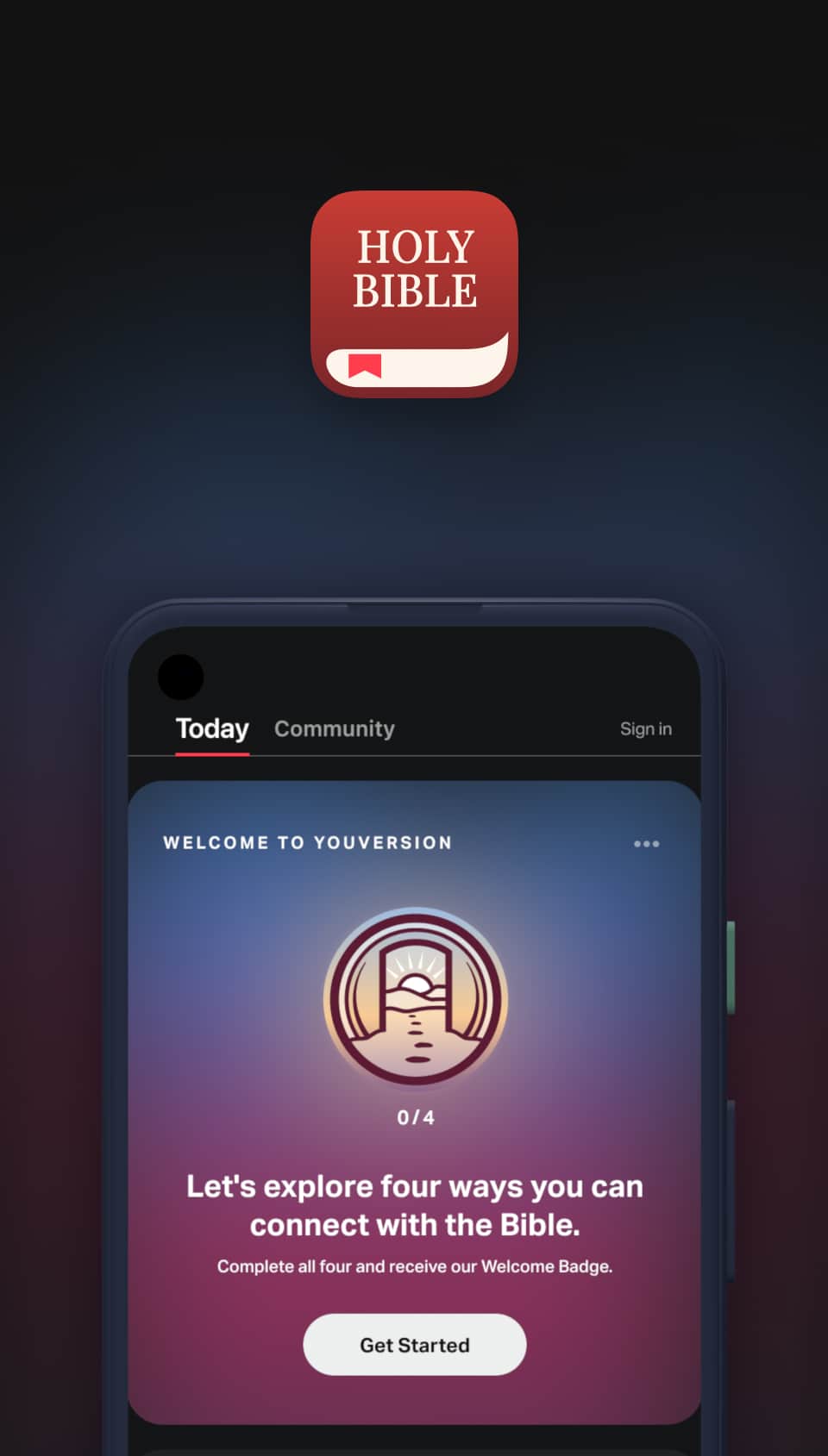 YouVersion Onboarding Project Thumbnail