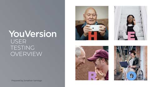 YouVersion User Testing Presentation